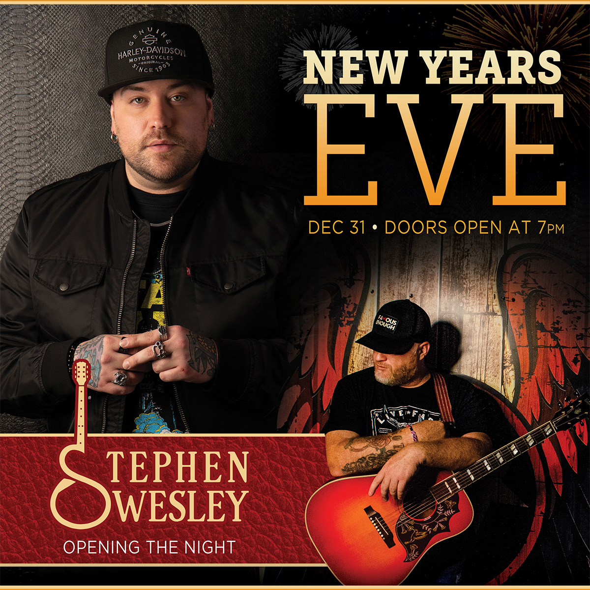 New Years Eve with Stephen Wesley and Sam Grow