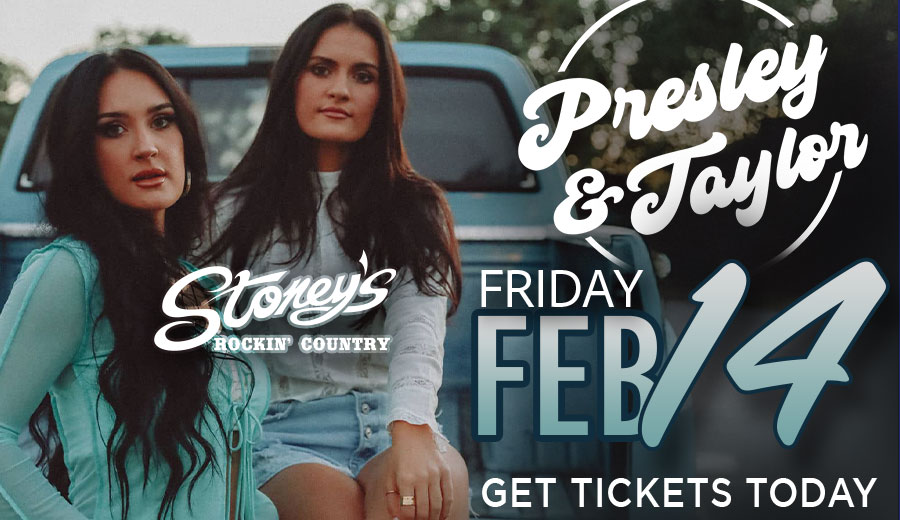 Presley & Taylor at Stoney's Rockin' Country on February 14, 2025