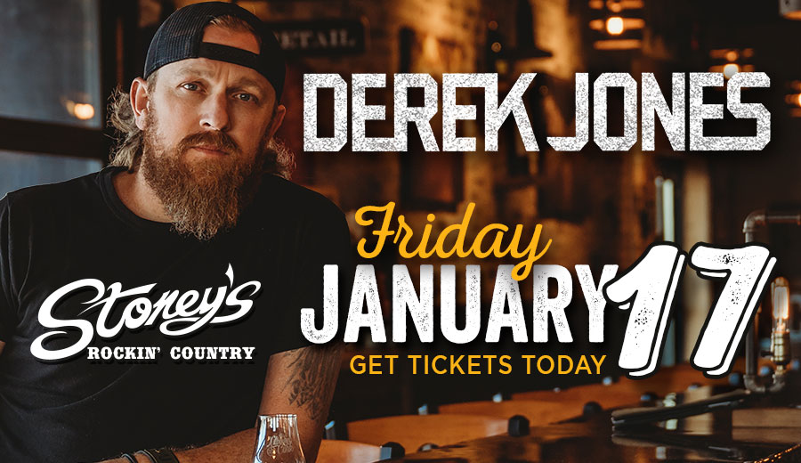 Derek Jones at Stoney's Rockin' Country Jan 17, 2025