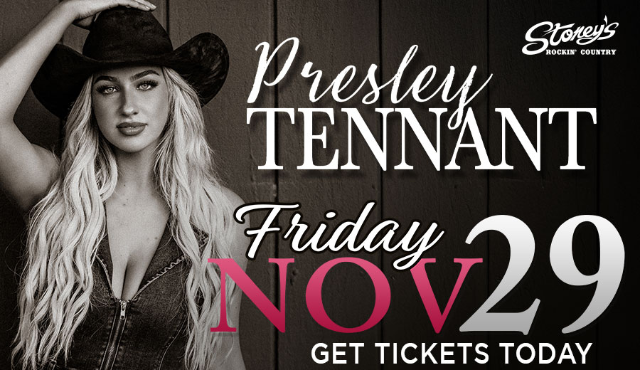 Presley Tennant at Stoney's Rockin' Country November 29, 2024