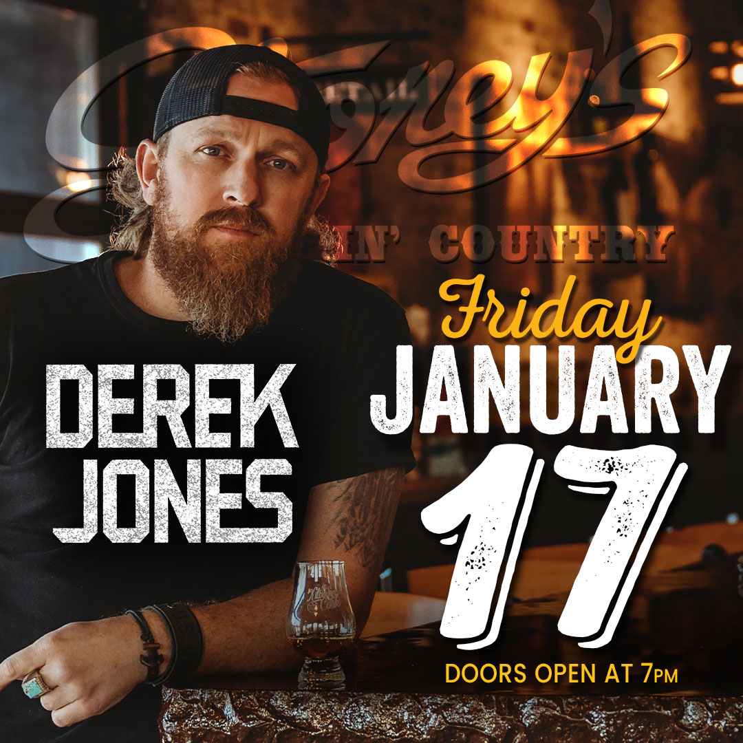 Derek Jones at Stoney's Rockin' Country January 17, 2025