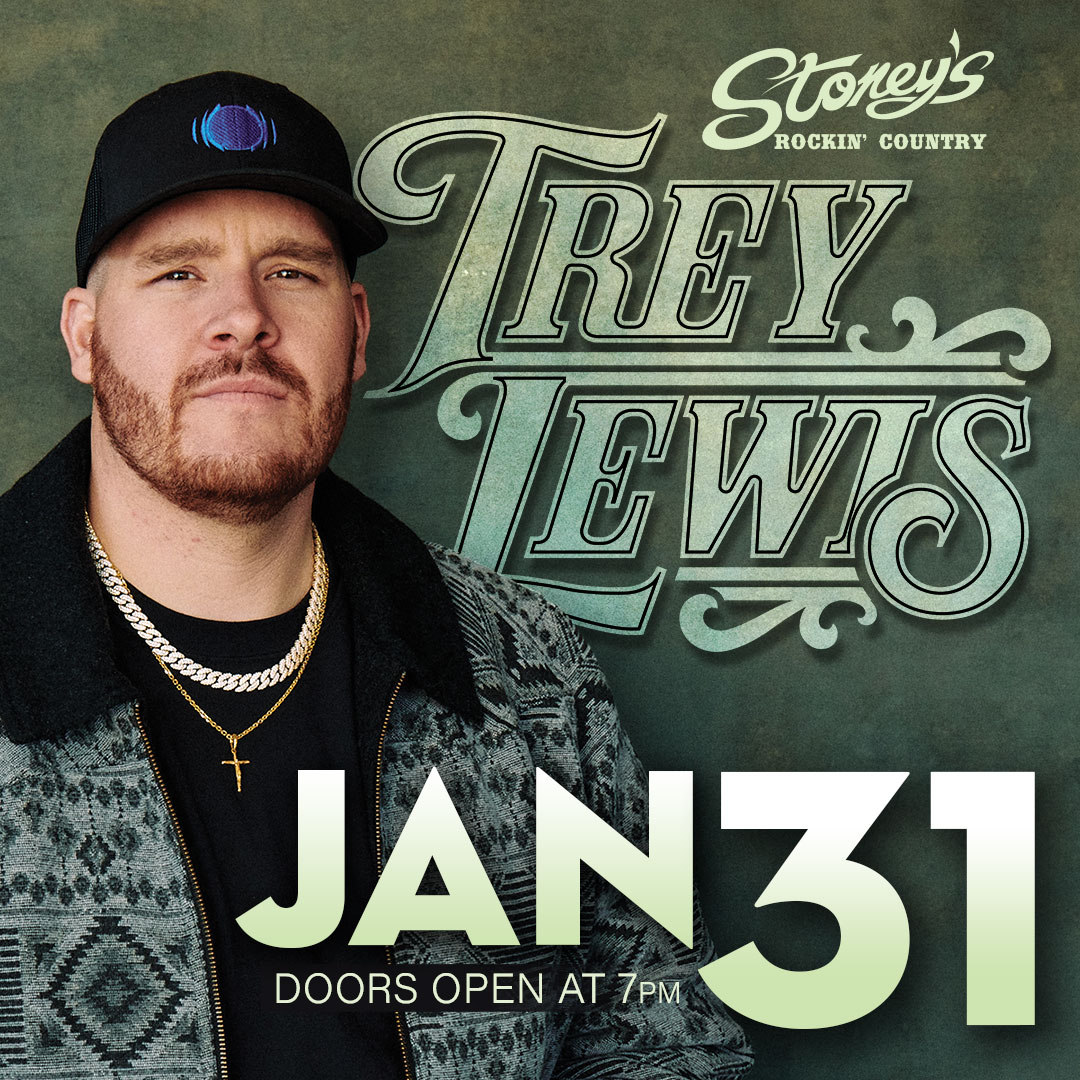 Trey Lewis at Stoney's Rockin' Country January 31, 2025