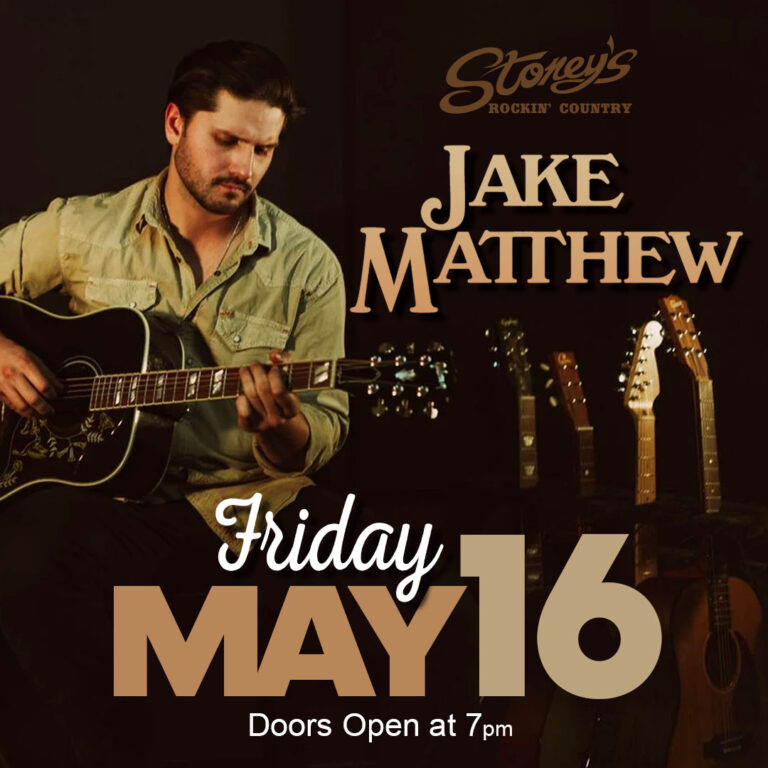 Jake Matthew at Stoney's Rockin' Country