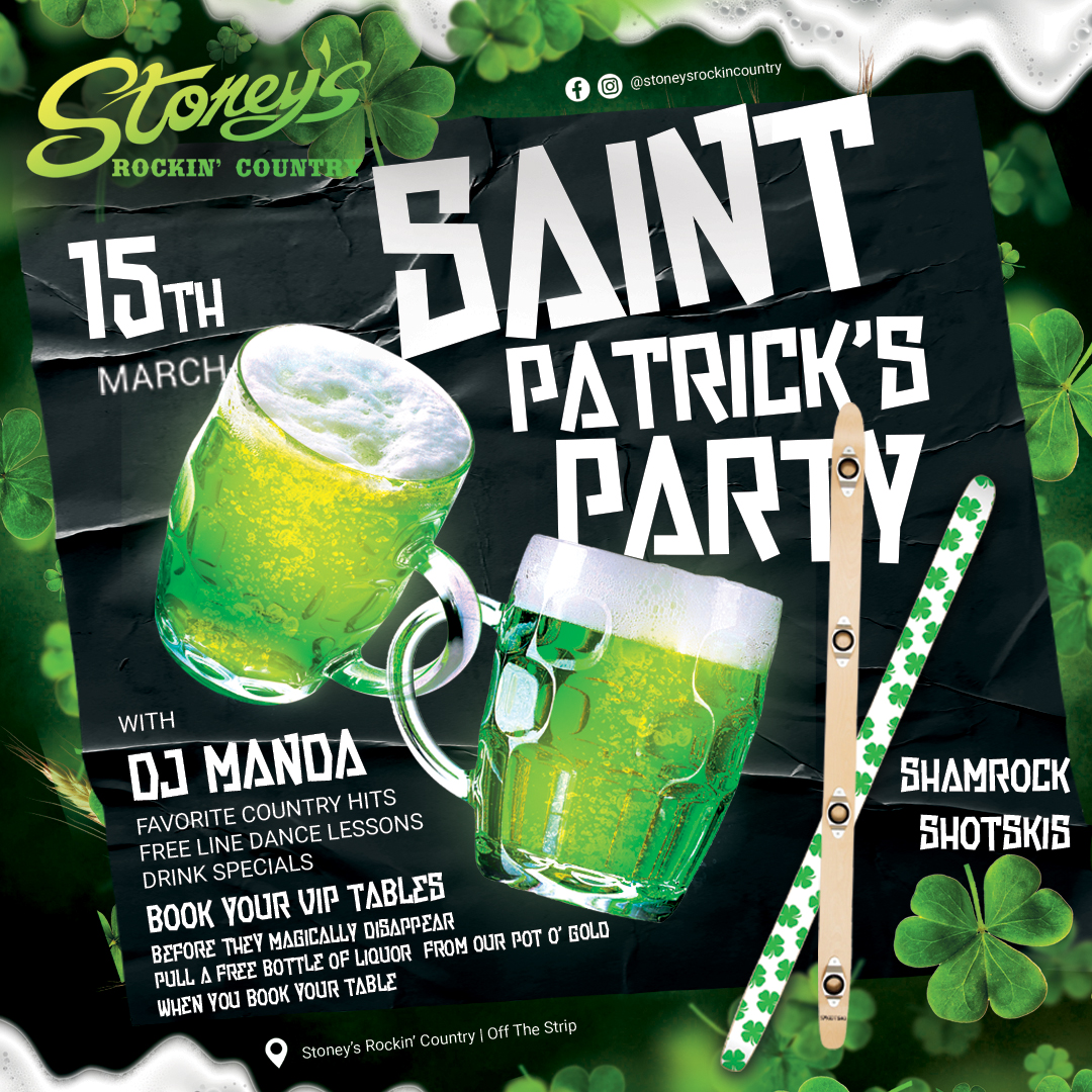 Saint Patrick's Party at Stoney's Rockin' Country