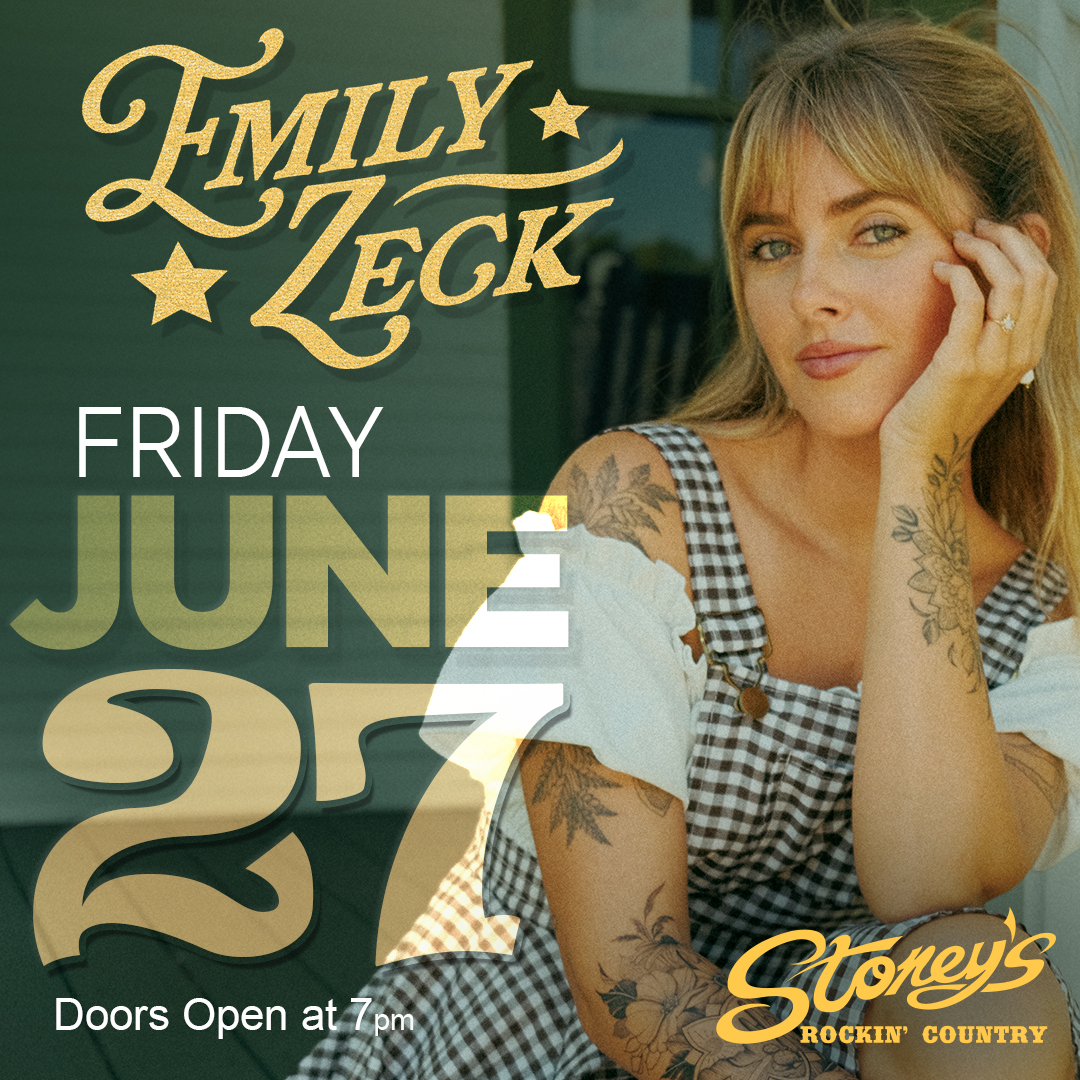 Emily Zeck at Stoney's Rockin' Country