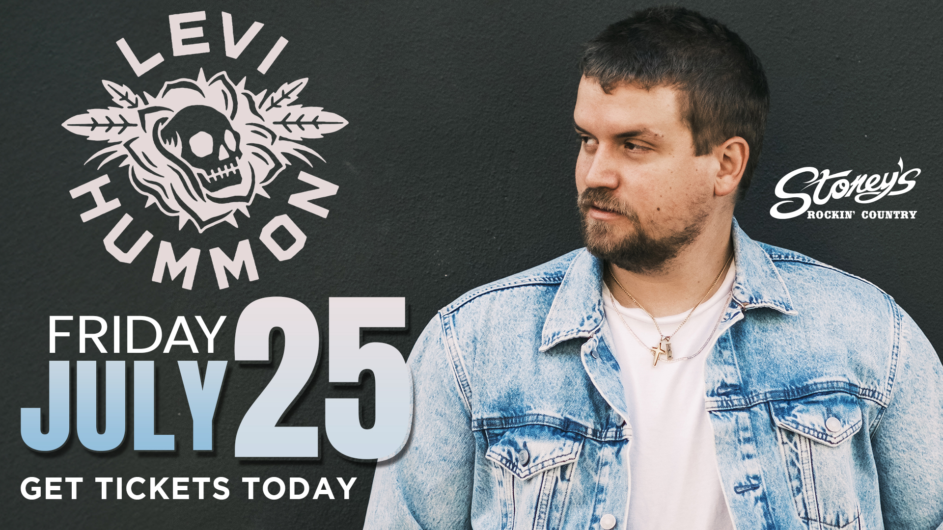 Levi Hummon at Stoney's Rockin' Country July 25, 2025