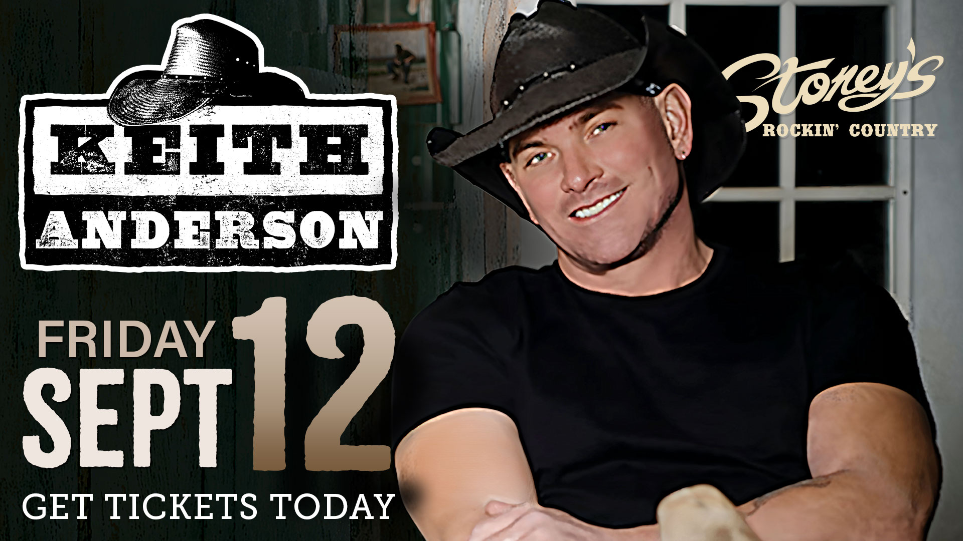 Keith Anderson at Stoney's Rockin' Country