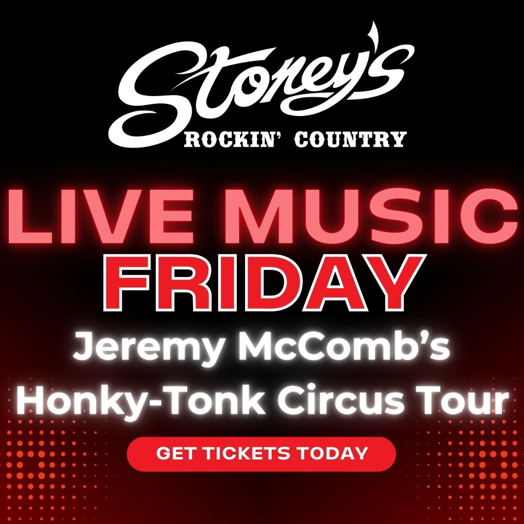 The #1 90’s Country Experience in America!  The Jeremy McComb “Honky-Tonk Circus” Tour