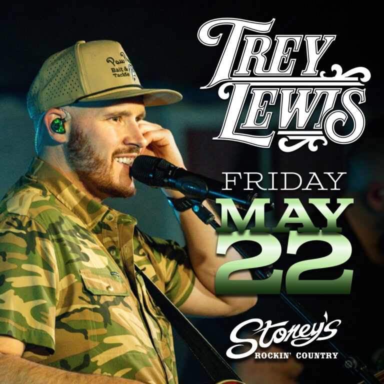 Trey Lewis performing live at Stoney’s Rockin’ Country Las Vegas May 2026